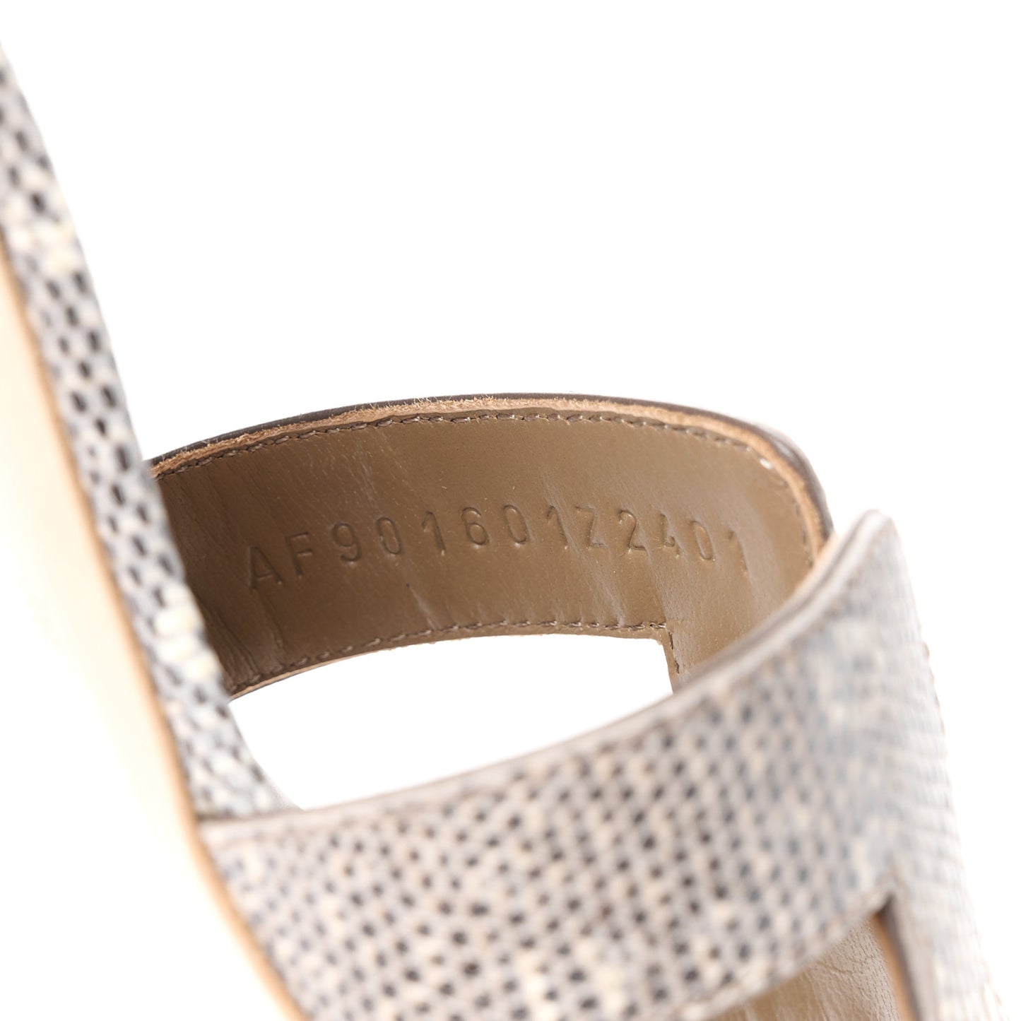 Lizard Oasis Sandals 37.5 Ombre