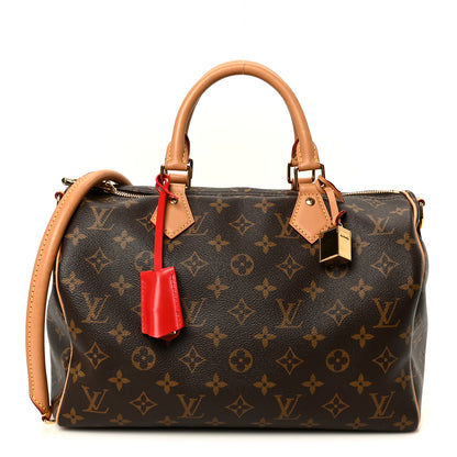 Louis Vuitton Monogram Speedy Soft 30 Crafty Red 1 of 9