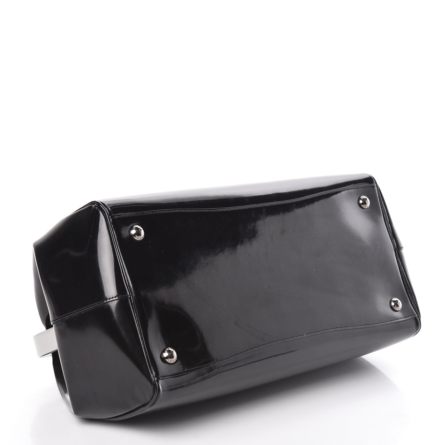 Prada Spazzolato Frame Bag Black 4 of 10