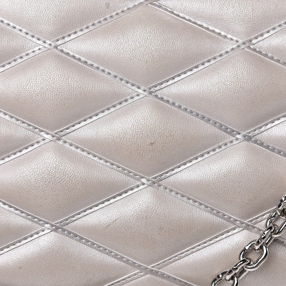 Louis Vuitton Lambskin Malletage GO-14 PM Silver 11 of 16