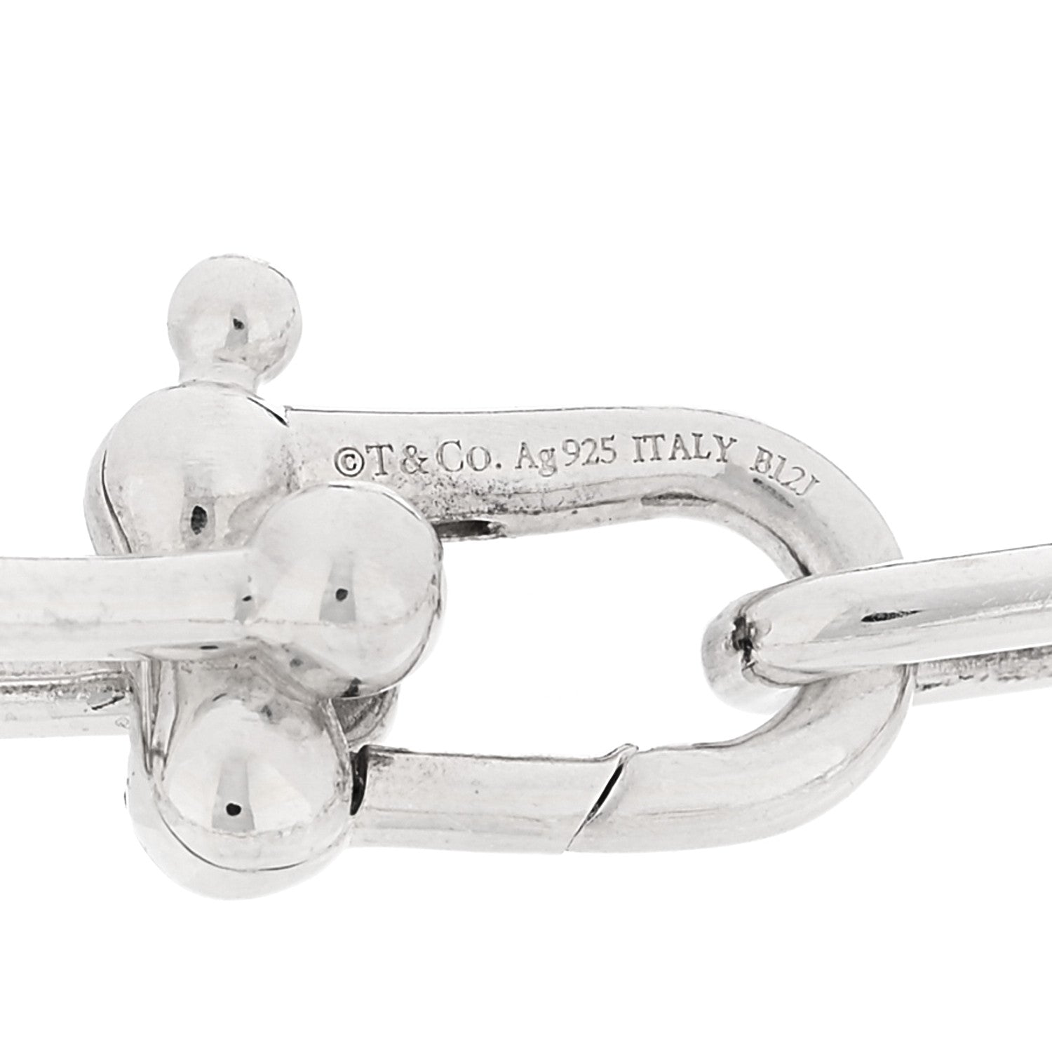 Tiffany Sterling Silver Small HardWear Link Bracelet 4 of 4
