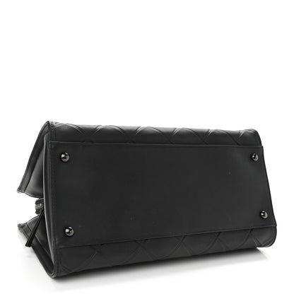 Chanel Calfskin Propeller Shopping Tote Black 4 of 11