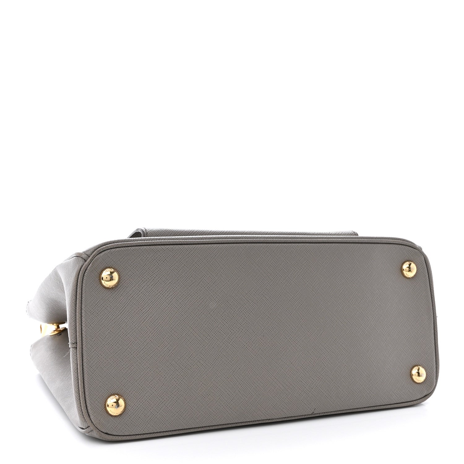 Prada Saffiano Galleria Front Pocket Tote Argilla 4 of 15