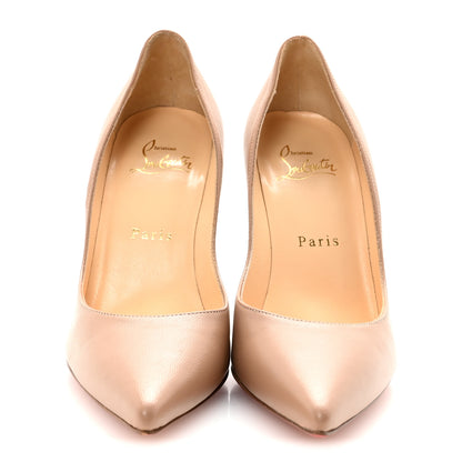 Christian Louboutin Nappa Apostrophy 100 Pumps 36 Nude 6 of 18