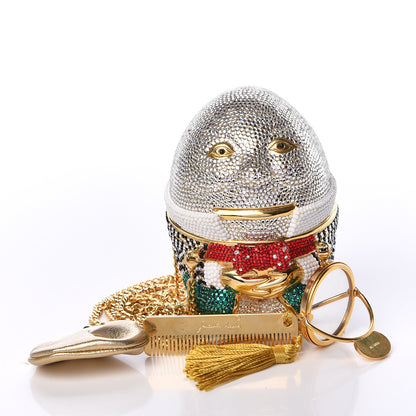Judith Leiber Crystal Humpty Dumpty Minaudiere Clutch Multicolor 12 of 12