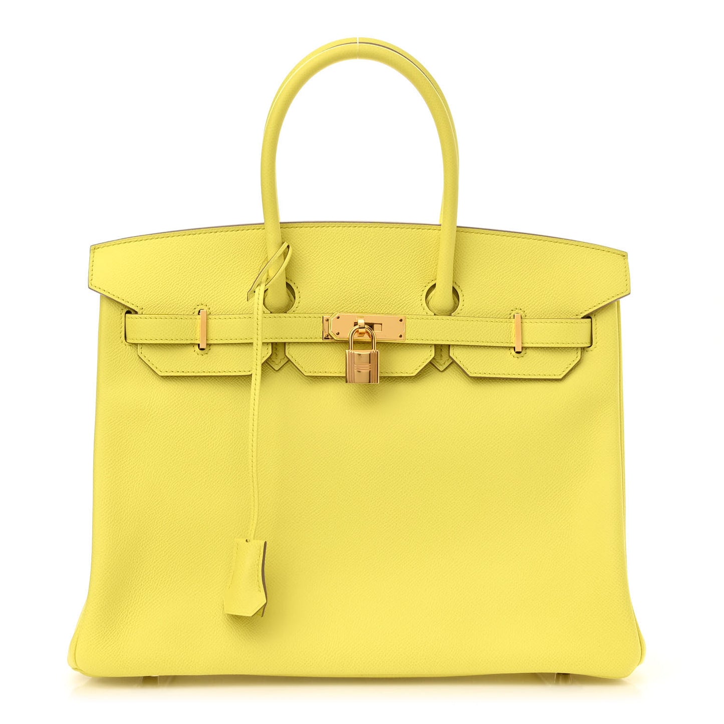 Epsom Birkin 35 Lime