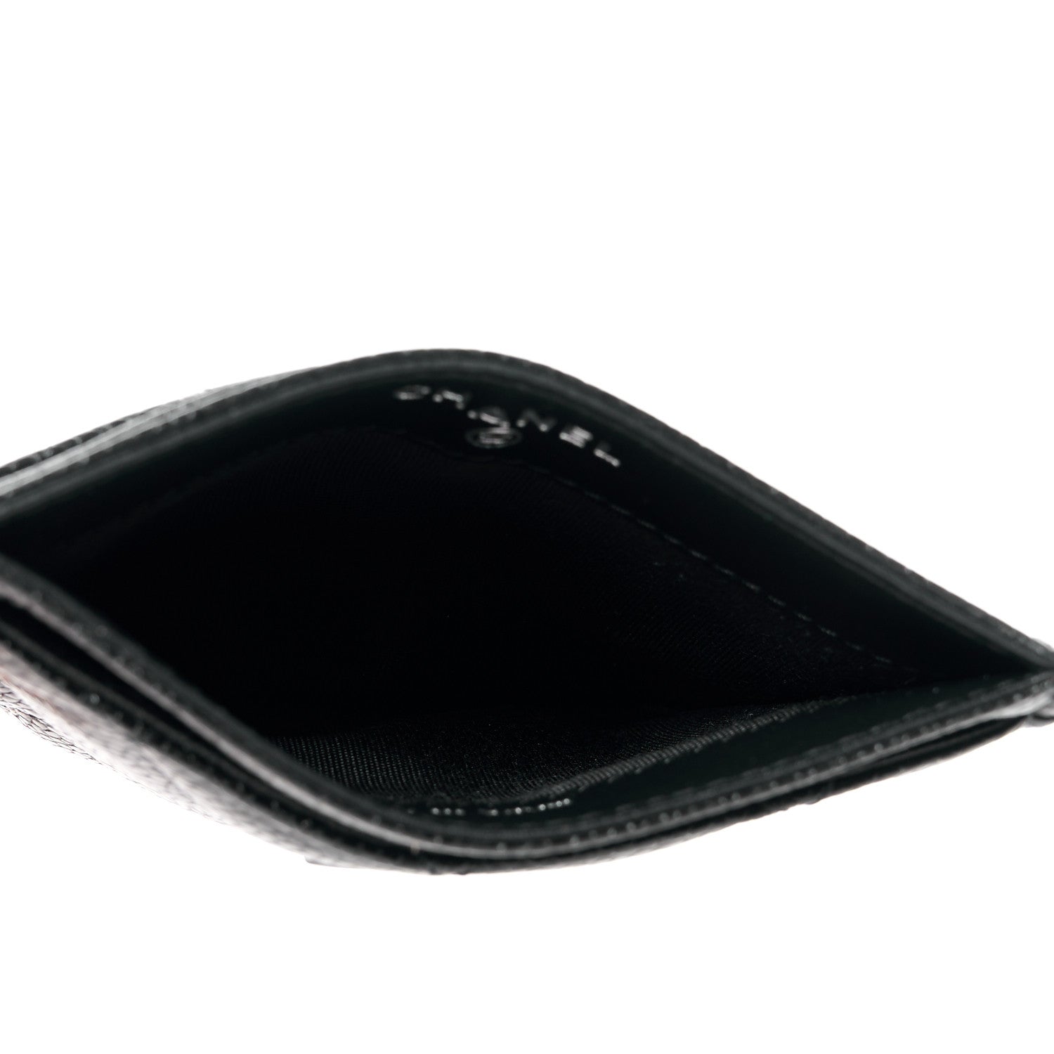 Chanel Caviar Quilted Card Holder Black 5 of 11