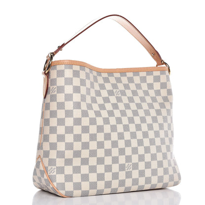 Louis Vuitton Damier Azur Delightful PM Rose Ballerine 3 of 7