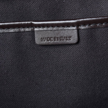 Burberry Haymarket Check Jameson Tote Chocolate 8 of 11