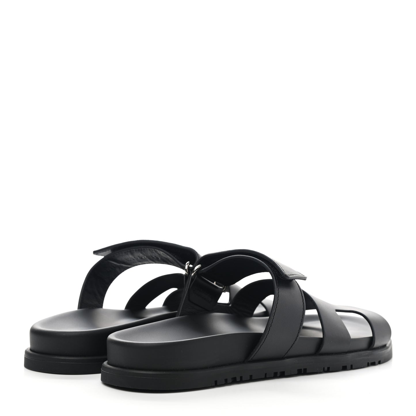 Calfskin Womens Chypre Sandals 38 Black