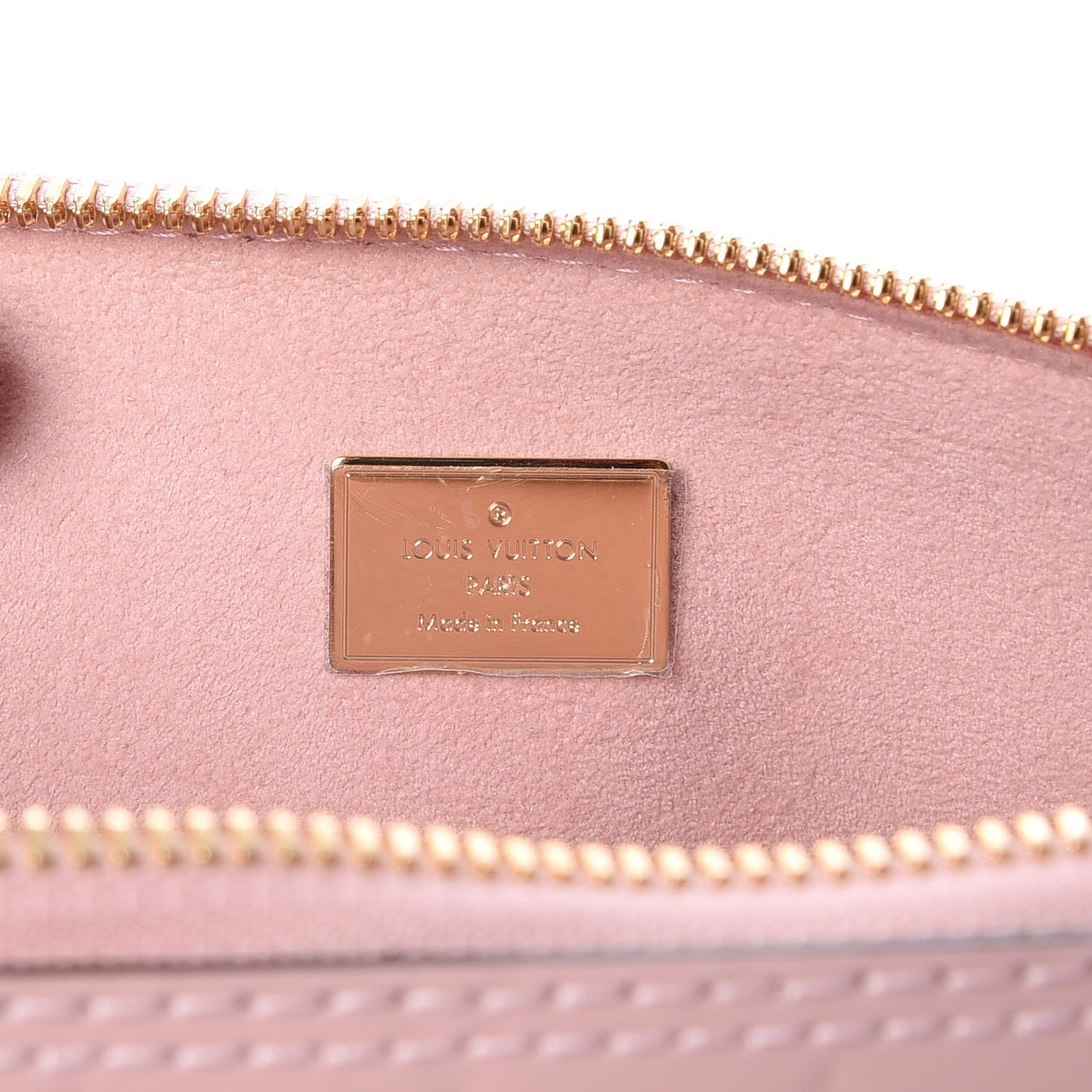 Louis Vuitton Vernis Flowers Alma BB Rose Ballerine 7 of 9