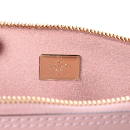 Louis Vuitton Vernis Flowers Alma BB Rose Ballerine 7 of 9