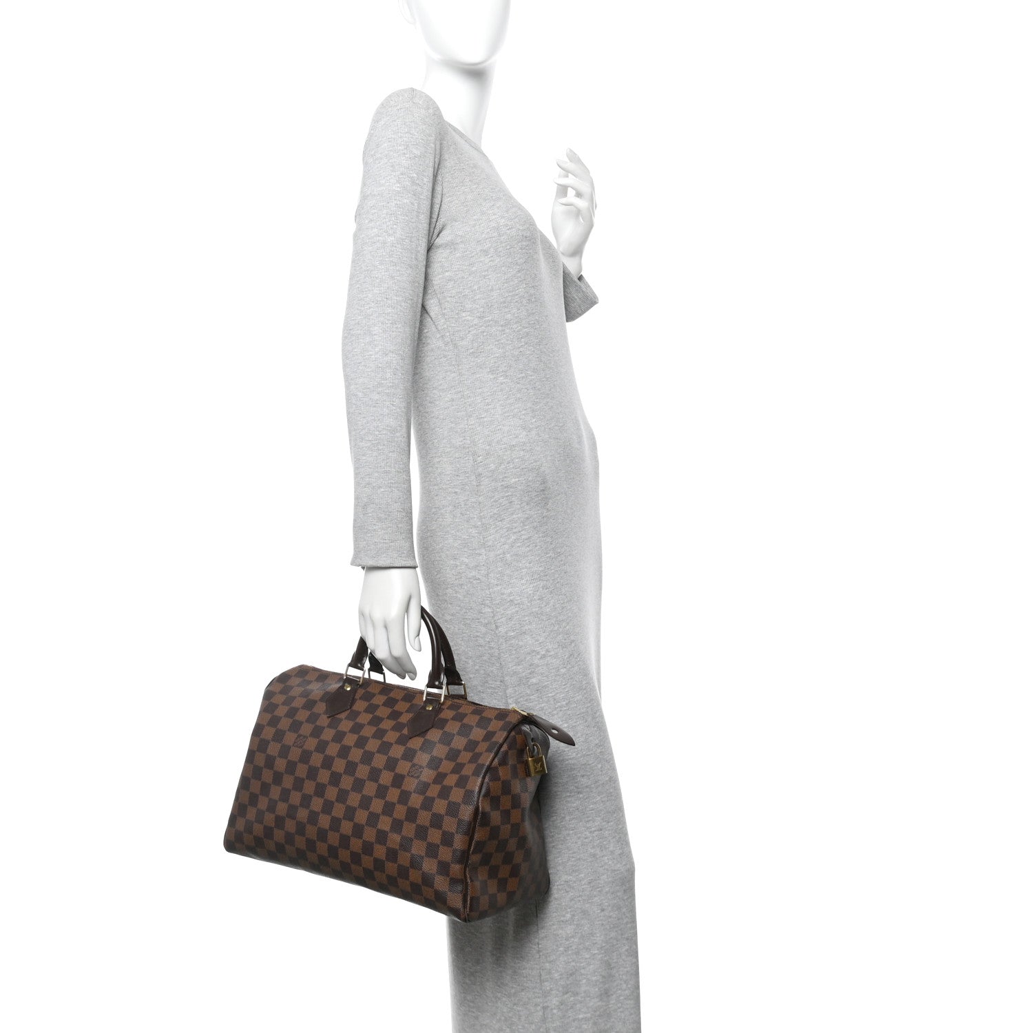 Louis Vuitton Damier Ebene Speedy 35 3 of 19