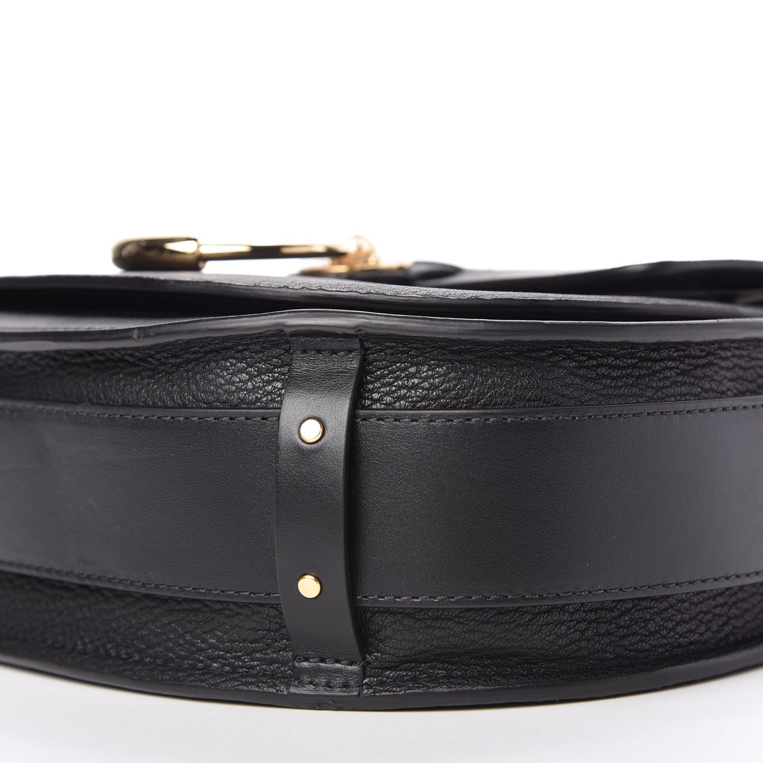 Chloe Grained Calfskin Large Tess Bag Black 7 of 10