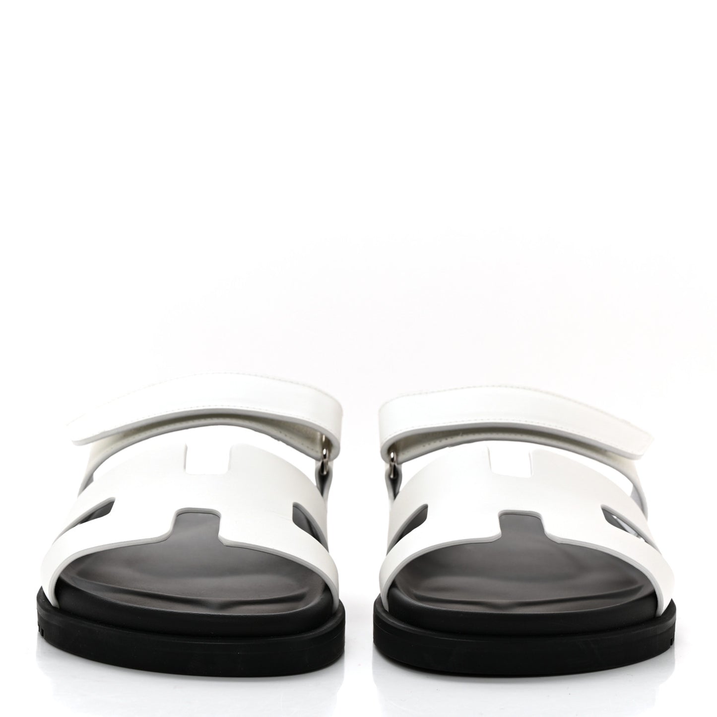 Calfskin Womens Chypre Sandals 37.5 White