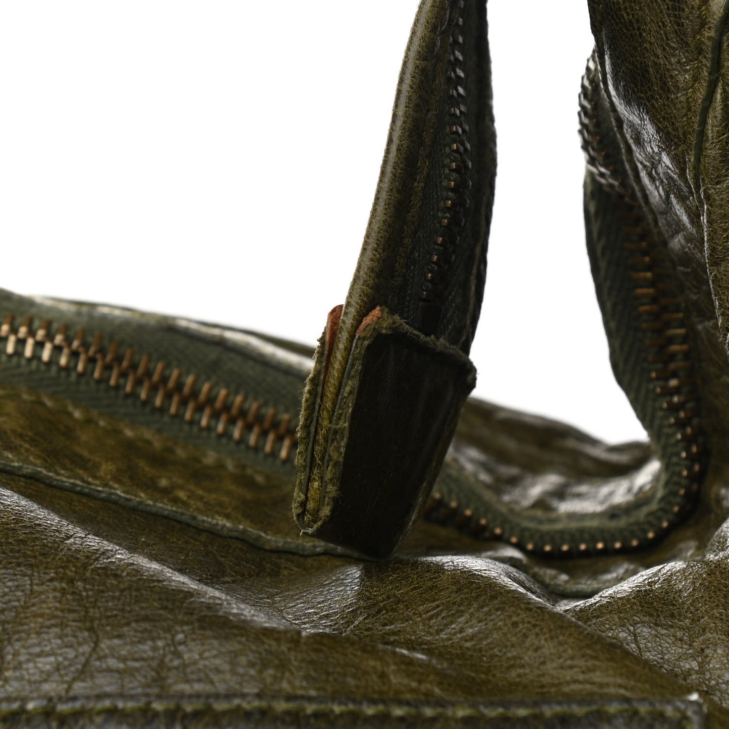 Agneau Classic Hardware Day Hobo Olive