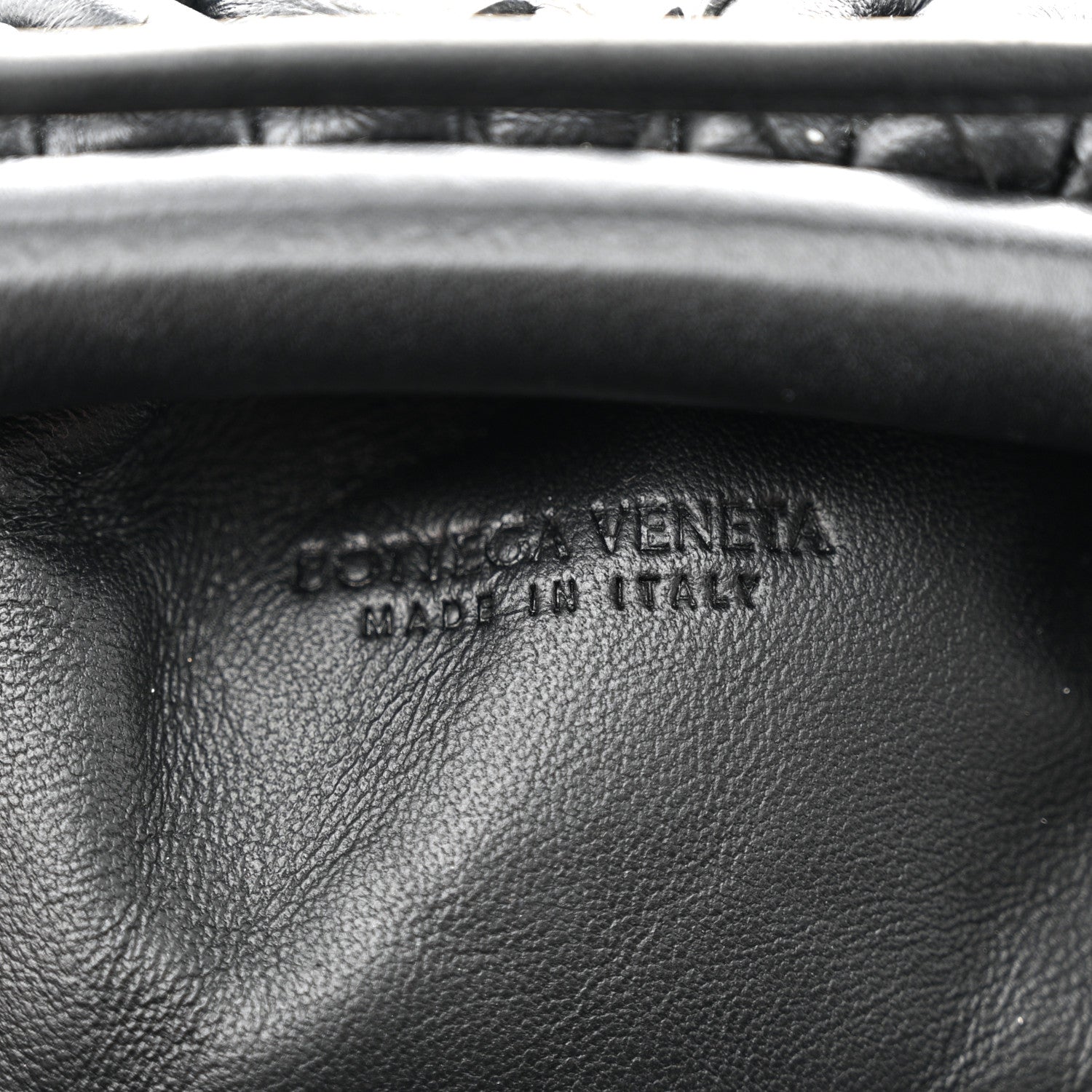 Bottega Veneta Nappa Intrecciato The Mini Pouch Black 6 of 11