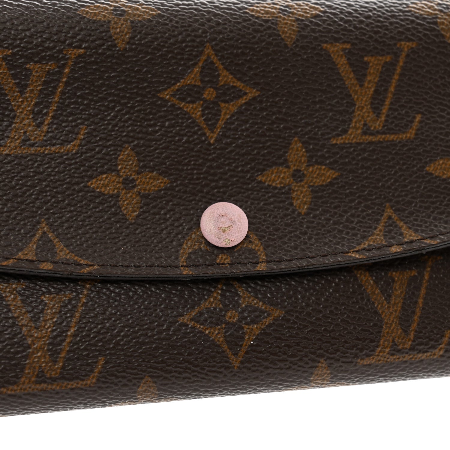 Louis Vuitton Monogram Emilie Wallet Rose Ballerine 8 of 8