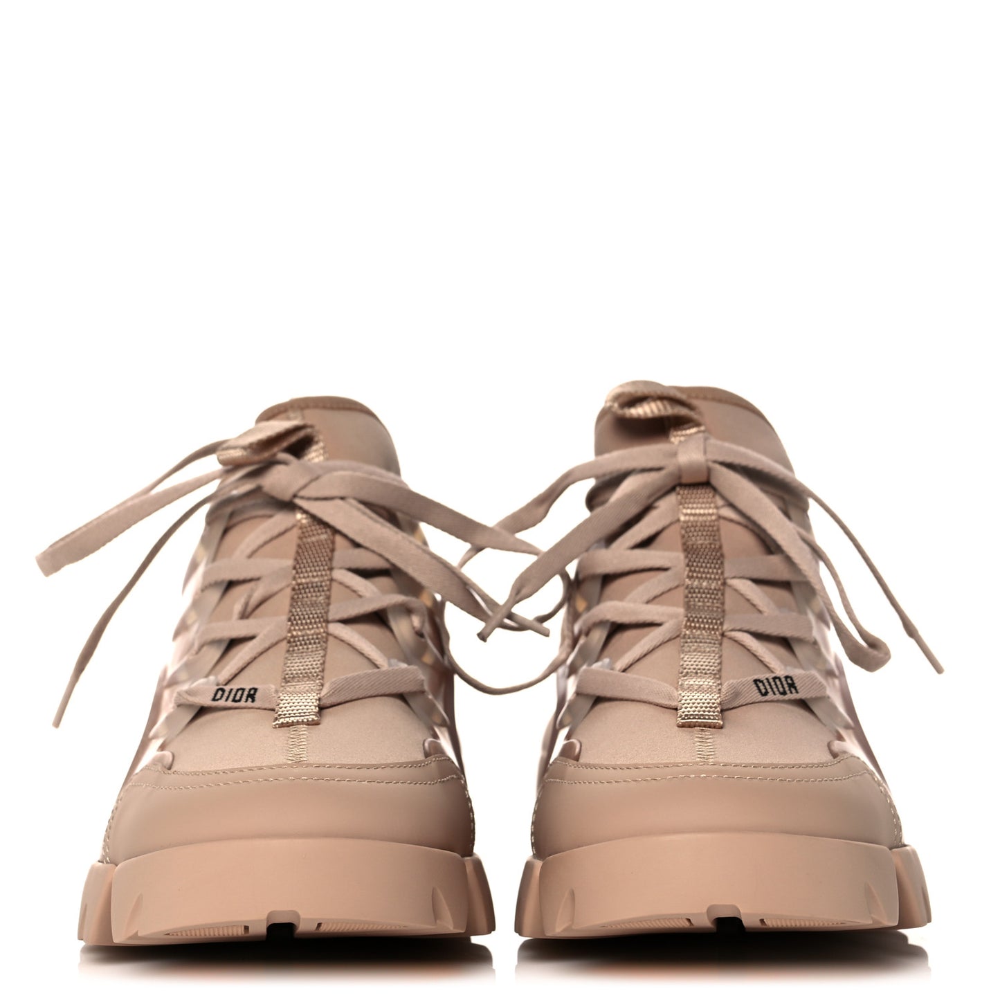 Neoprene Rubber Womens D-Connect Sneakers 39 Nude