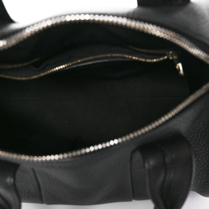 Alexander Wang Pebbled Lambskin Rocco Black Pale Gold Hardware 5 of 9