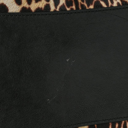Givenchy Pony Hair Smooth Calfskin Leopard Print Antigona Black 7 of 7
