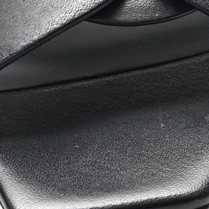 Saint Laurent Calfskin Tribute 05 Slide Sandals 36.5 Black 10 of 11
