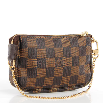 Louis Vuitton Damier Ebene Mini Pochette Accessories 3 of 7