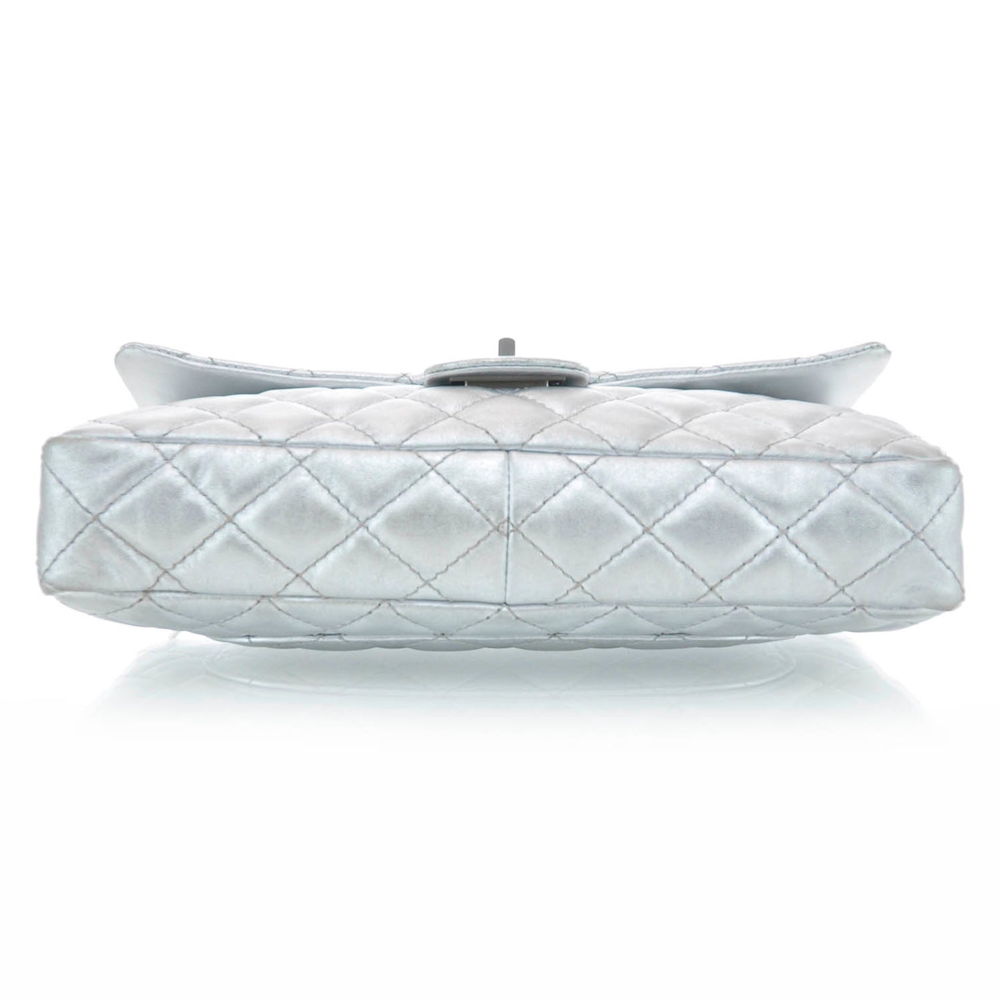 Lambskin Reissue 2.55 Clutch Silver