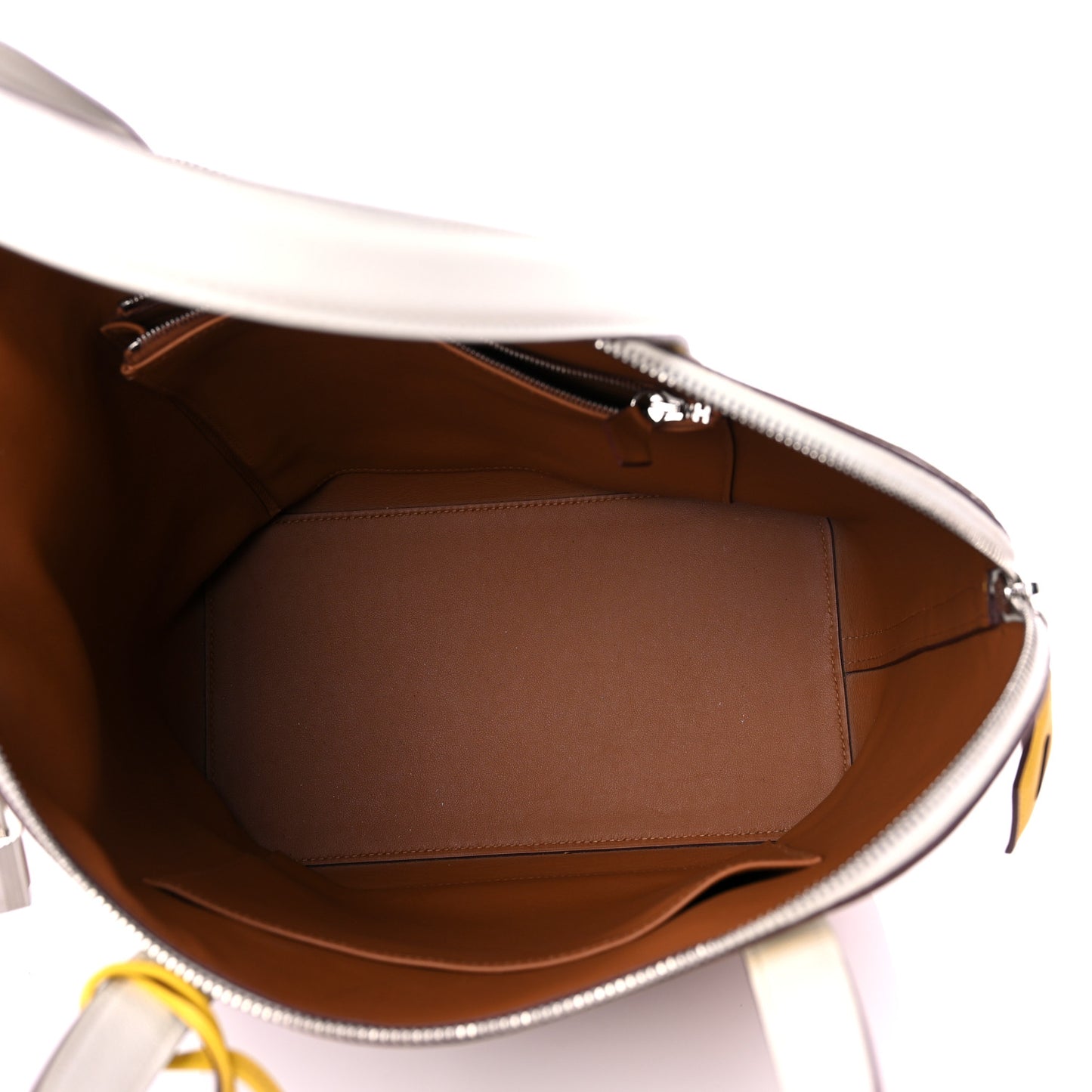 Evercolor Swift Transat Sailor Bag Gold White Jaune De Naples