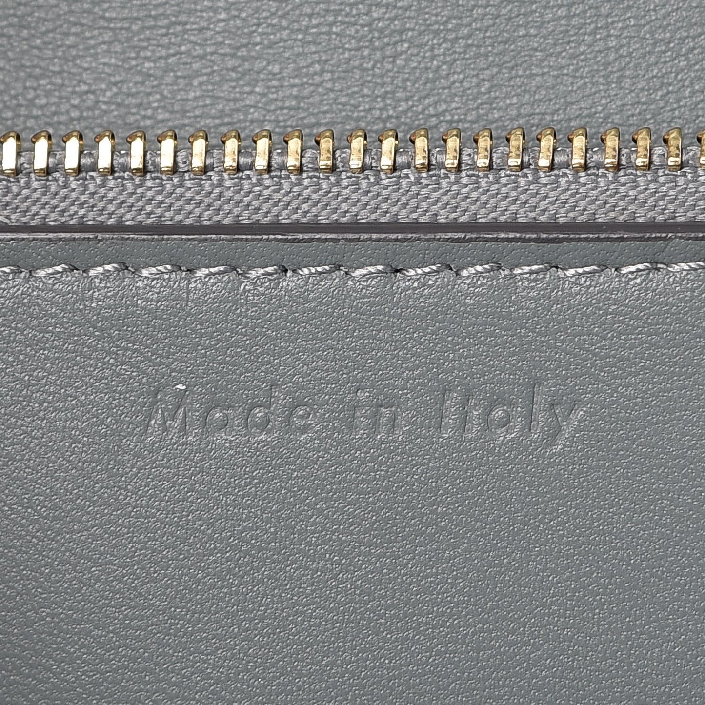 Liege Calfskin Medium Classic Box Flap Bag Storm