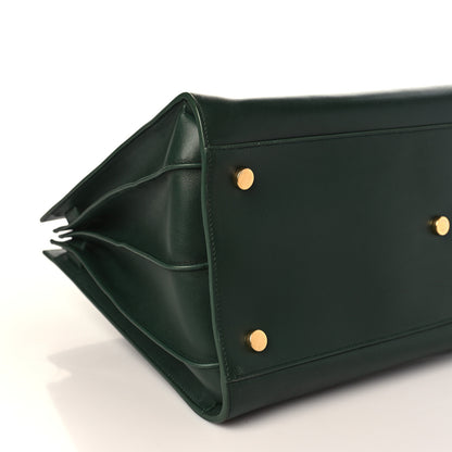 Saint Laurent Calfskin Large Sac de Jour Carryall Dark Green 8 of 10