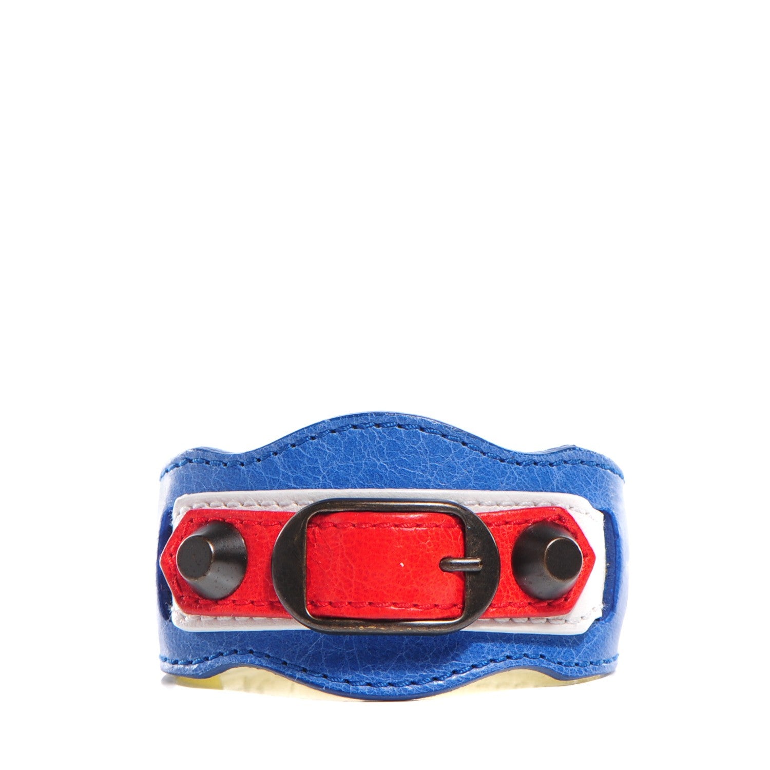 Balenciaga Agneau Arena Classic Hardware Small Bracelet 1 of 6