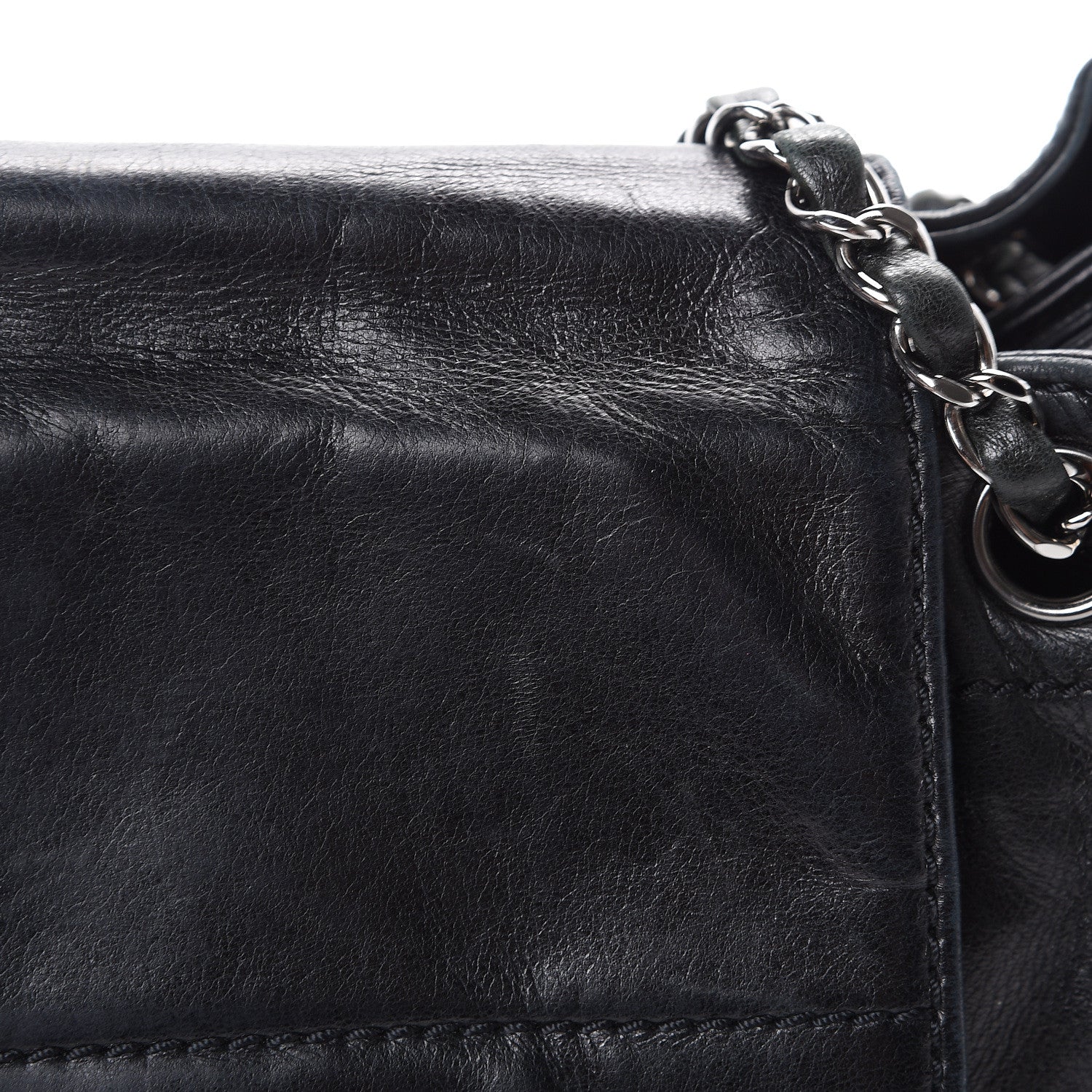 Chanel Lambskin Rock and Chic Shoulder Bag Black 13 of 16