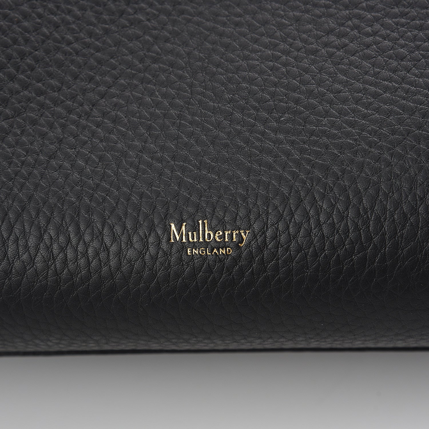 Mulberry Heavy Grain Iris Tote Midnight Black 5 of 8