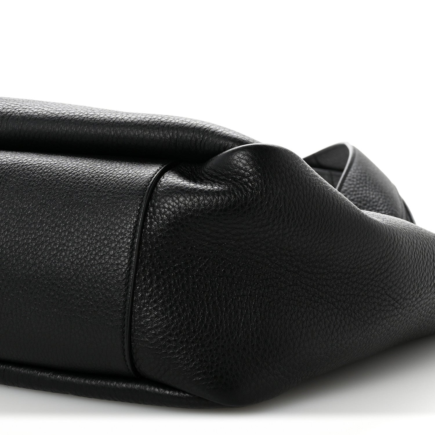 Saint Laurent Grained Deerskin Bea Tote Black 10 of 12