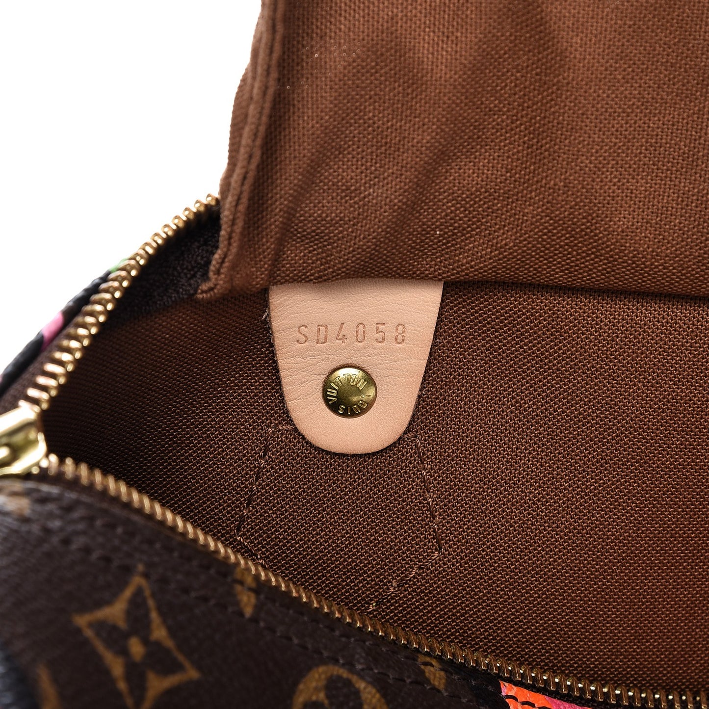 Monogram Roses Speedy 30