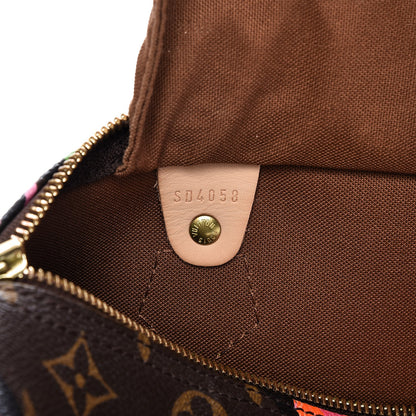 Louis Vuitton Monogram Roses Speedy 30 7 of 13