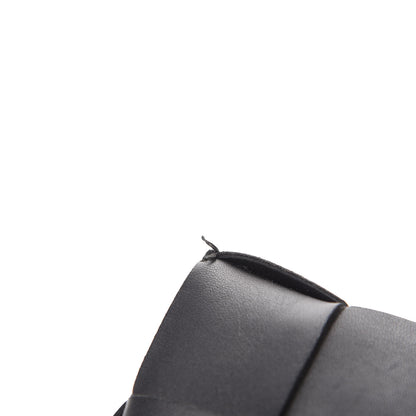 Bottega Veneta Lambskin Maxi Intrecciato Cassette Crossbody Bag Black 8 of 12