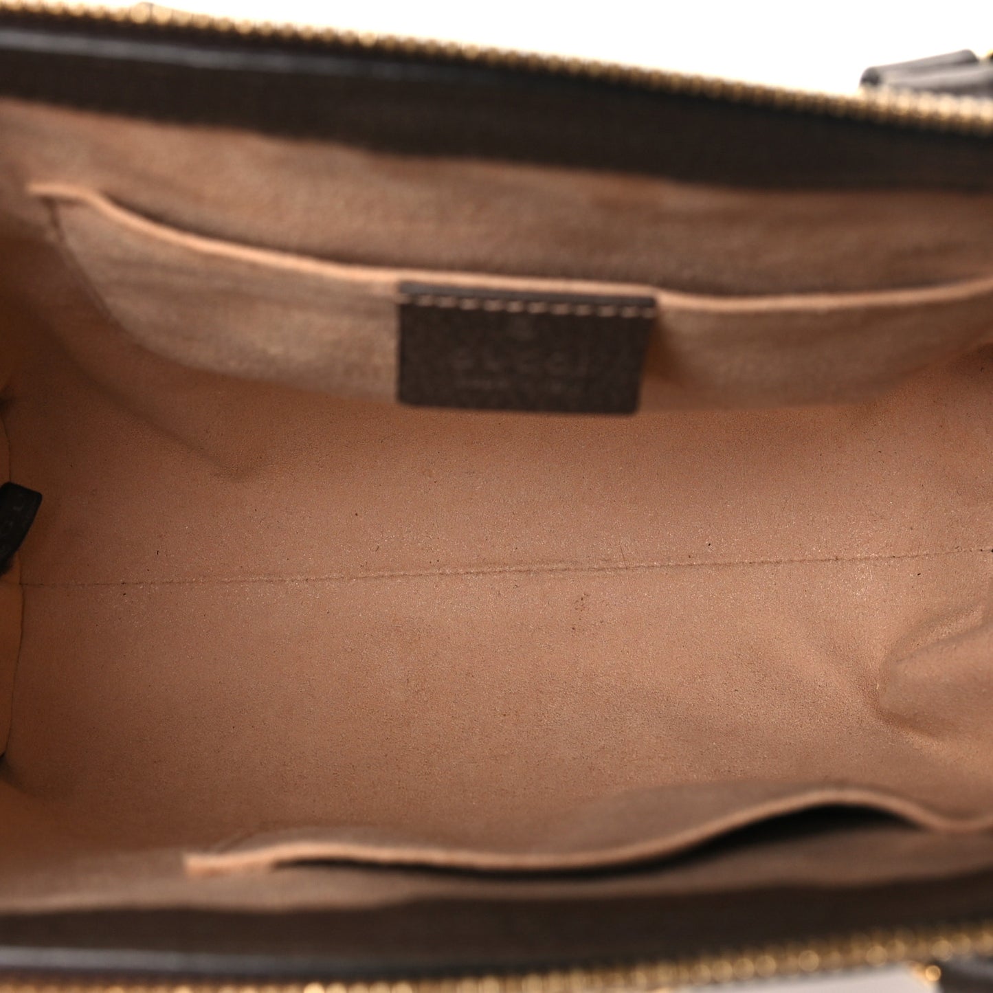 GG Supreme Monogram Small Ophidia Tote Bag Brown