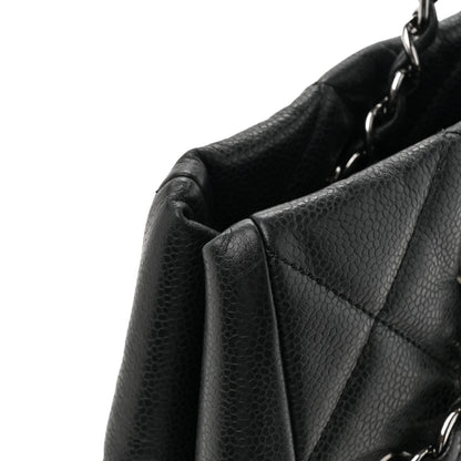 Chanel Soft Caviar Quilted Large Cells Tote Black 13 of 15
