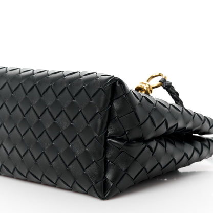 Bottega Veneta Nappa Intrecciato Small Andiamo Shoulder Bag Black 10 of 10