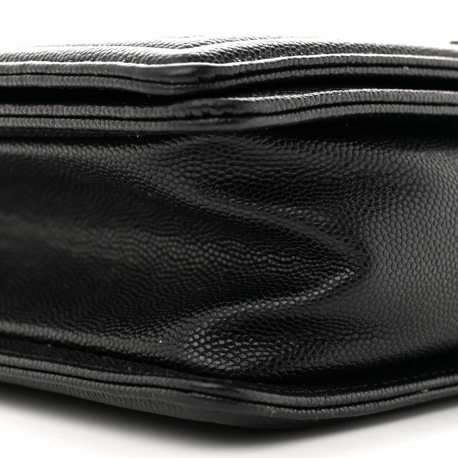 Chanel Caviar Quilted New Medium Boy Flap Black 9 of 12
