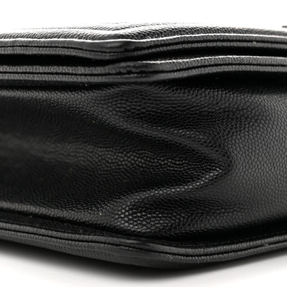 Chanel Caviar Quilted New Medium Boy Flap Black 9 of 12