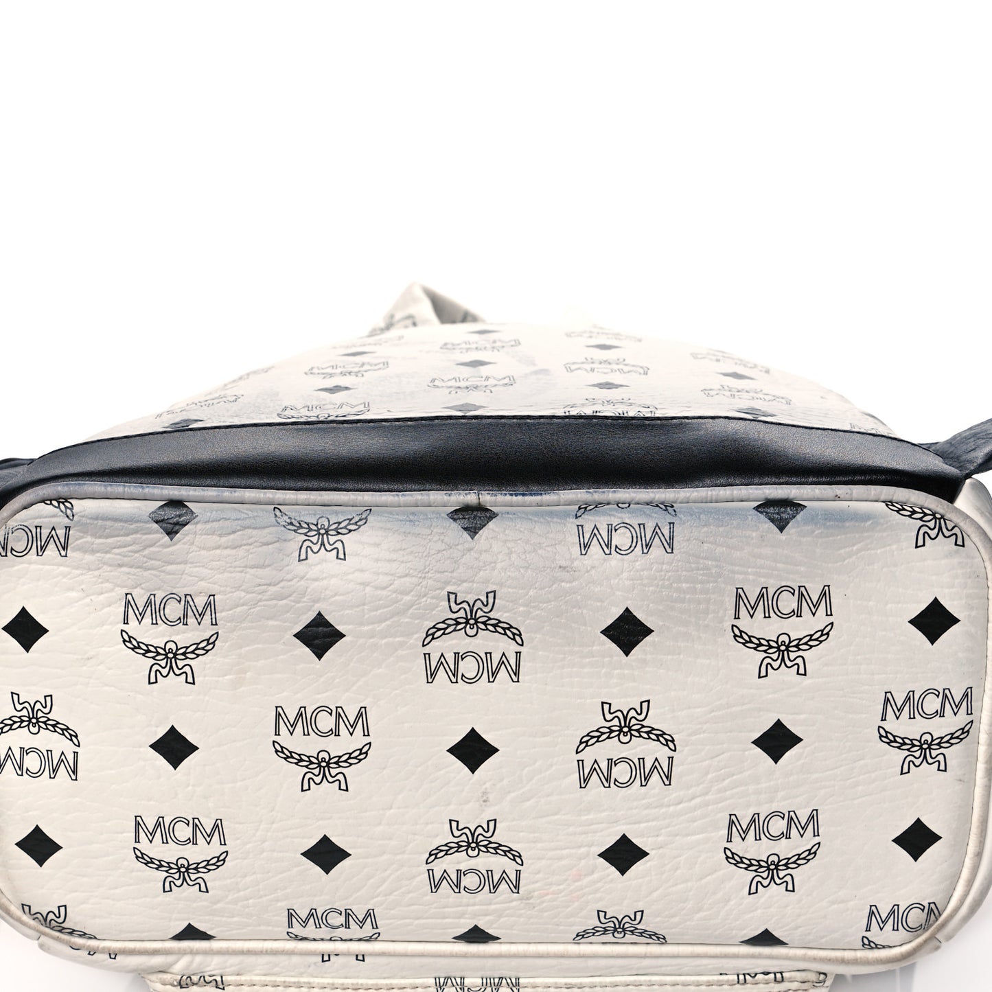 Visetos Small Side Stud Stark Backpack White