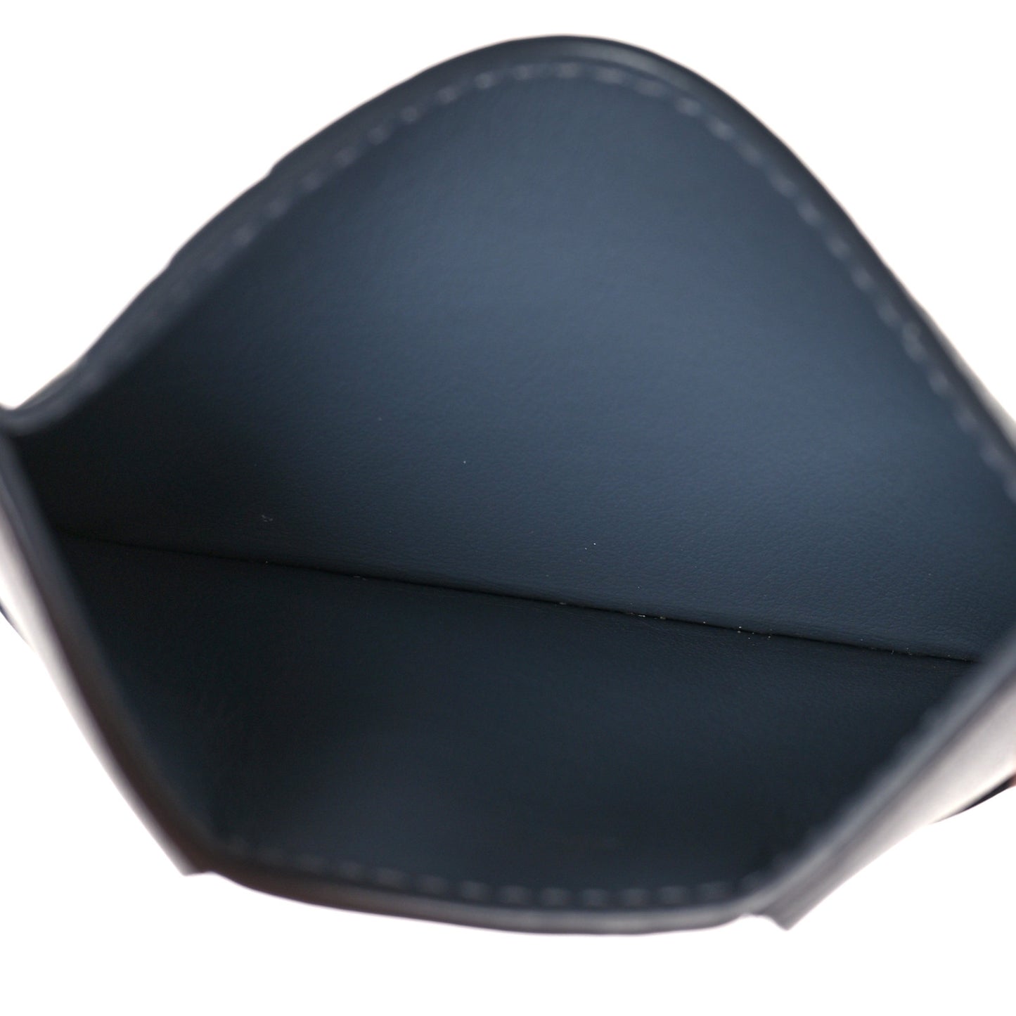 Nappa Maxi Intrecciato Card Holder Blue
