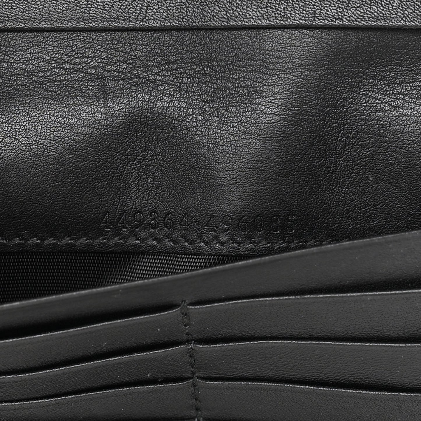 Soft Microguccissima Continental Zip Wallet Black