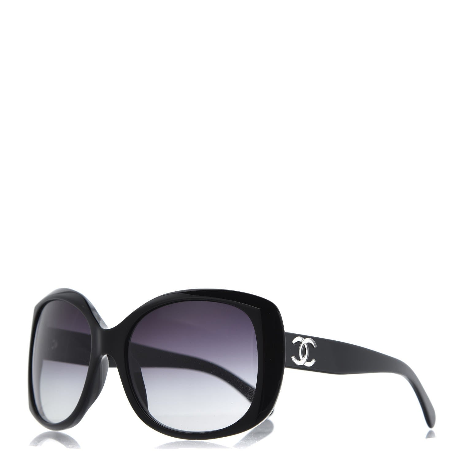 Chanel CC Sunglasses 5183 Black 1 of 8