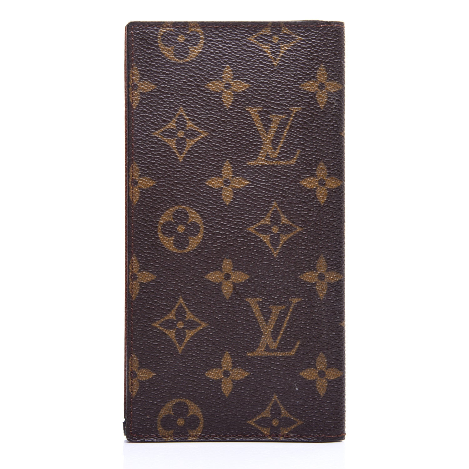 Louis Vuitton Monogram Checkbook Holder Case Wallet 3 of 11