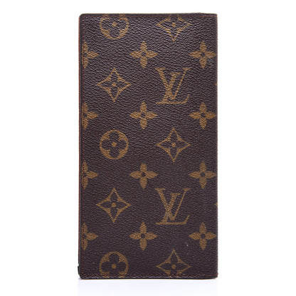 Louis Vuitton Monogram Checkbook Holder Case Wallet 3 of 11