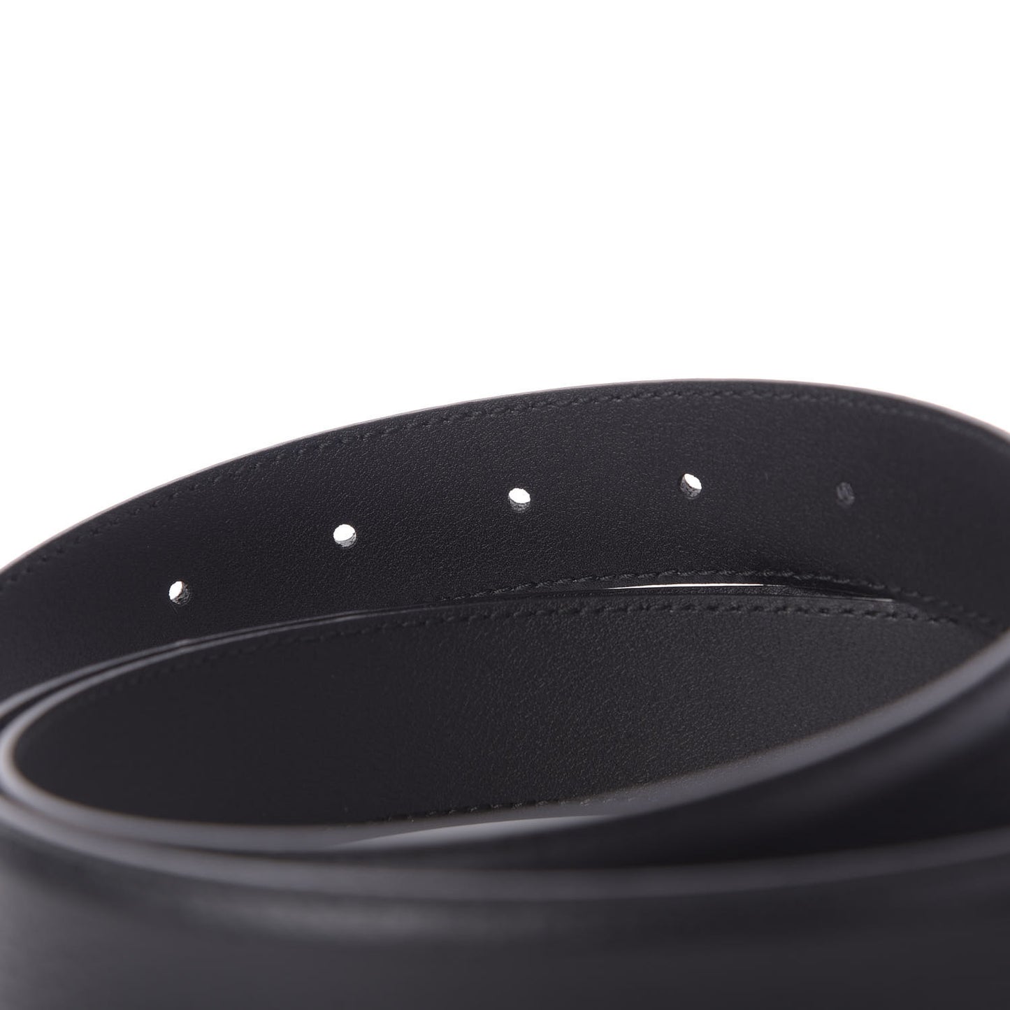 Calfskin Mens Interlocking G Belt 115 46 Black